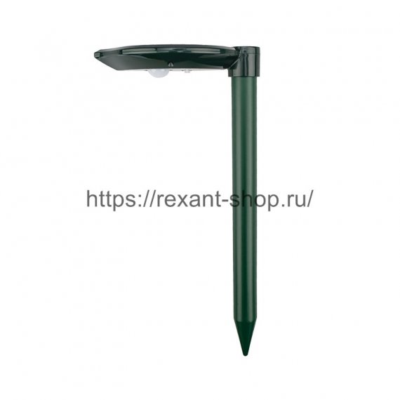 Фотография товара 'Rexant Ультразвуковой отпугиватель кротов R30 на солнечной батарее с подсветкой, 71-0047'