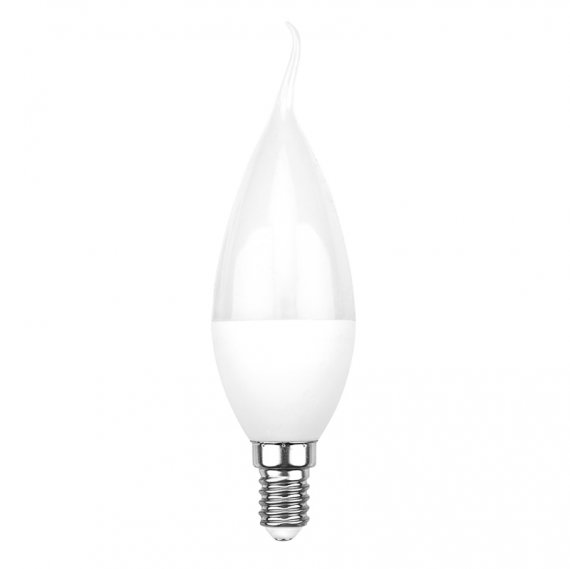 Фотография товара 'Rexant Лампа светодиодная Свеча на ветру (CW) 7,5 Вт E14 713 лм 6500 K, 604-047'