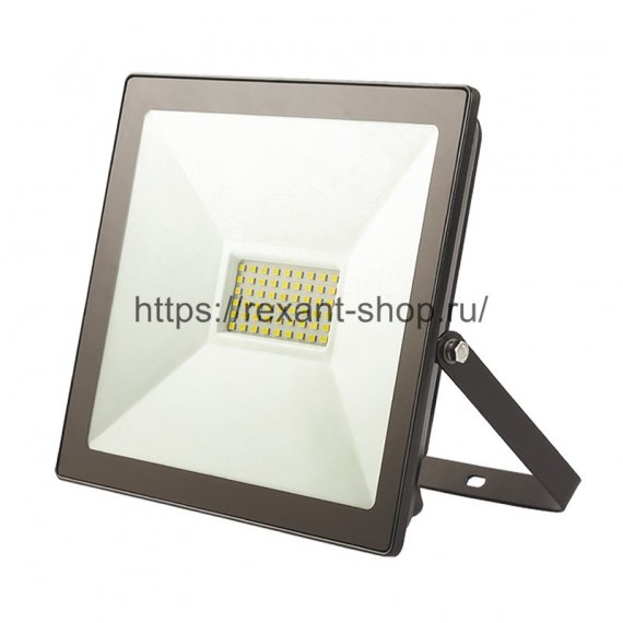 Фотография товара 'Rexant Прожектор светодиодный 50 Вт 200–260В IP65 4000 лм 6500 K , 605-004'