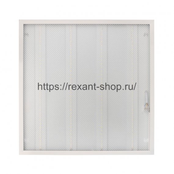 Фотография товара 'Rexant Панель универсальная светодиодная 19 мм ПРИЗМА 595x595 40 Вт 180–260 В IP20 3300 Лм 6500 K, 606-002'