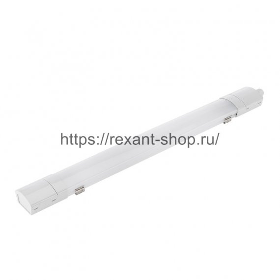 Фотография товара 'Rexant Светильник пылевлагозащищённый с монтажным коробом ССП3-20 18Вт 200В-240В IP65 1710Лм 6500K, 607-019'