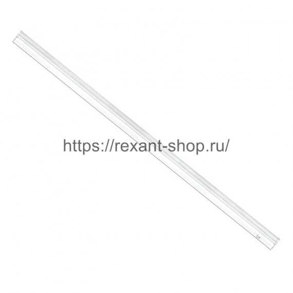 Фотография товара 'Rexant Светильник светодиодный линейный T5-01 12 Вт 960 Лм 6500 K IP20 869 мм с выключателем и соединителем, 607-216'