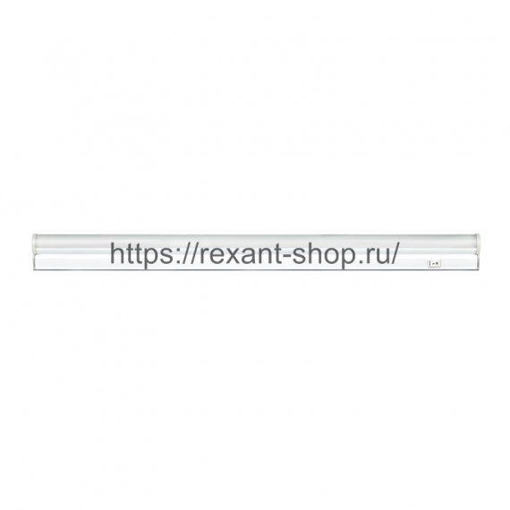 Фотография товара 'Rexant Светильник светодиодный линейный T5-01 5 Вт 400 Лм 4000 K IP20 315 мм с выключателем и соединителем, 607-211'