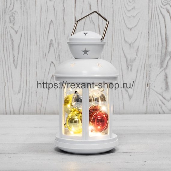 Фотография товара 'Rexant Декоративный фонарь с шариками 12х12х20,6 см, 513-062'