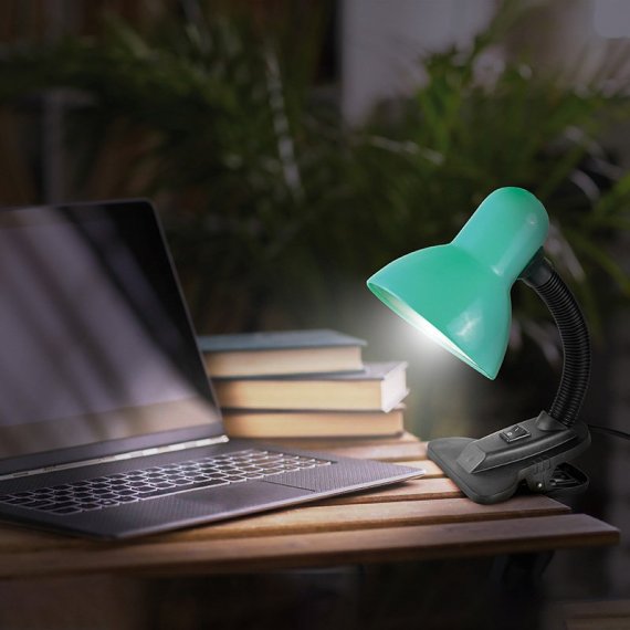 Фотография товара 'Rexant 603-1003 Светильник настольный Форте на прищепке, с цоколем Е27, 60 Вт'