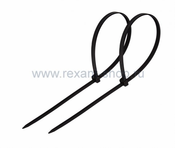 Фотография товара 'Rexant Хомут nylon 5.0 х 300 мм 07-1303'