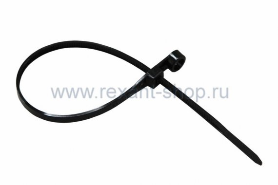 Фотография товара 'Rexant Хомут под винт nylon 4.8 х 200 мм 07-0205'