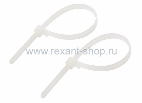 Фотография товара 'Rexant Хомут многоразовый 8.0 x 200 мм 07-0209'