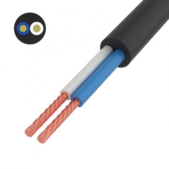 Фотография товара 'Rexant 01-8035-99 Провод ПВС 2x1,5 мм?, 150 м'