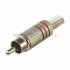 Фотография товара 'Rexant РАЗЪЁМ штекер RCA Металл под винт 14-0410-4'