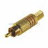 Фотография товара 'Rexant РАЗЪЁМ штекер RCA Металл под винт 14-0411'