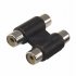 Фотография товара 'Rexant ПЕРЕХОДНИК 2 гнезда RCA - 2 гнезда RCA 14-0433'